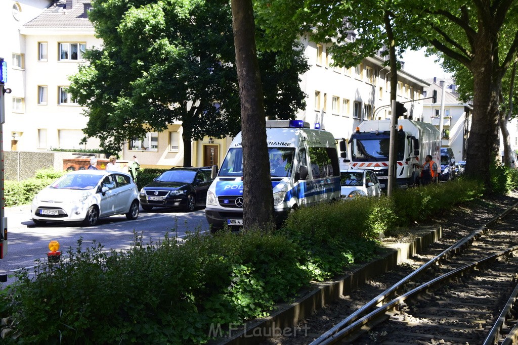 VU Roller KVB Bahn Koeln Luxemburgerstr Neuenhoefer Allee P031.JPG - Miklos Laubert